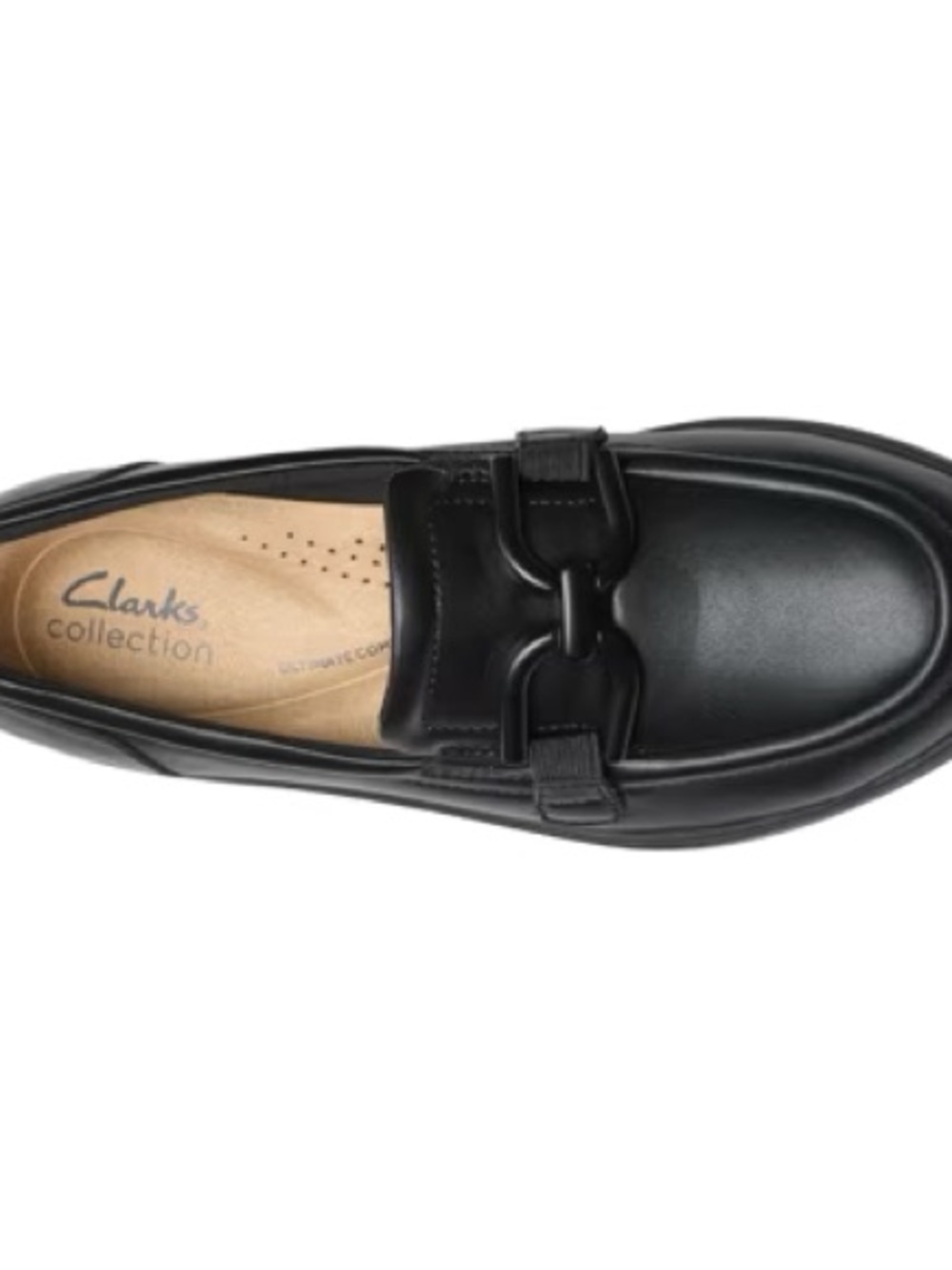 🥿CLARKS🥿LEATHER PLATFORM LOAFER🥿 - Picture 6 of 6